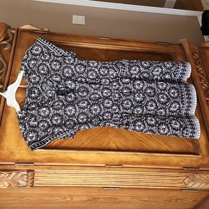 Gap Casual Mixed Print Dress Medium